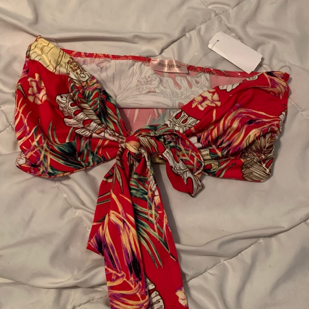 Misty Rose Assorted Hawaiian Tube Top